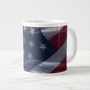 Tasse Géante Drapeau américain.