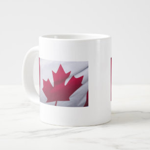 Tasse Géante Drapeau canadien.