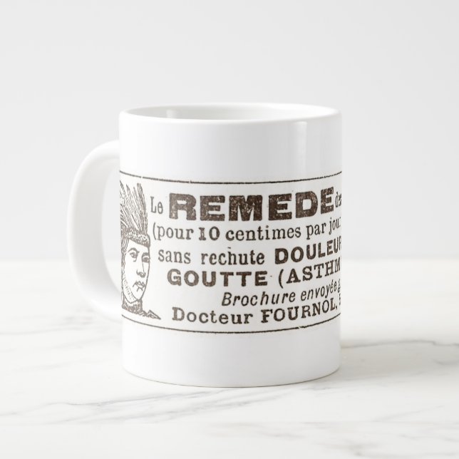 Tasse Géante Drôle Quack Doctor Cure Toutes Les Annonces De Rép (Devant gauche)