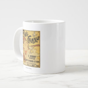 Tasse Géante E. Affiche de la campagne Debray Champagne