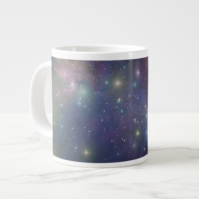 Tasse Géante Espace, étoiles, galaxies et nébuleuses (Devant gauche)