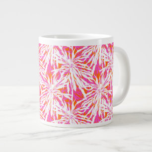 Tasse Géante Feuilles de palmiers tropicaux