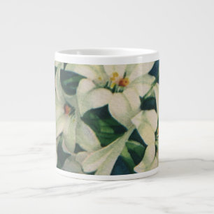 Tasse Géante Fleurs de lis de Pâques, lis de Pâques vintage