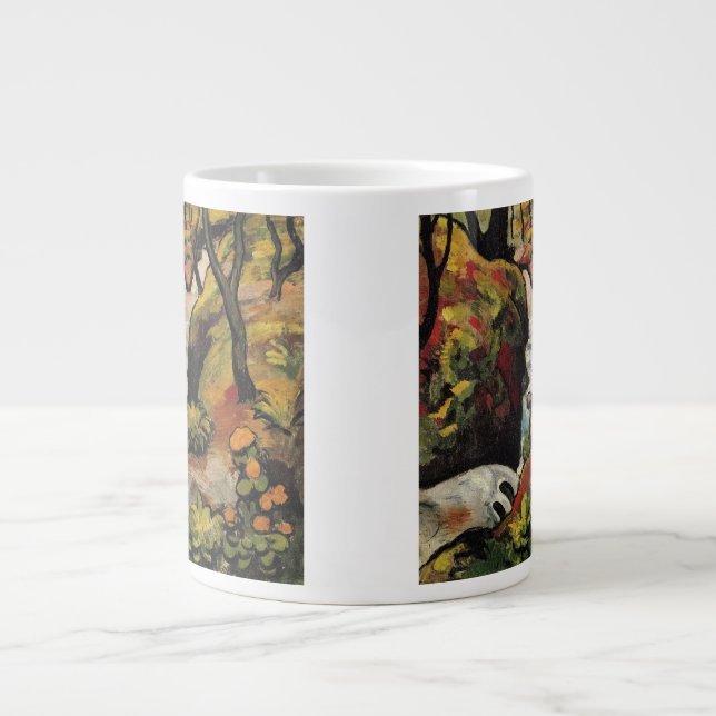 Tasse Géante Forest Brook par August Macke Expressionnisme Vint (Devant)
