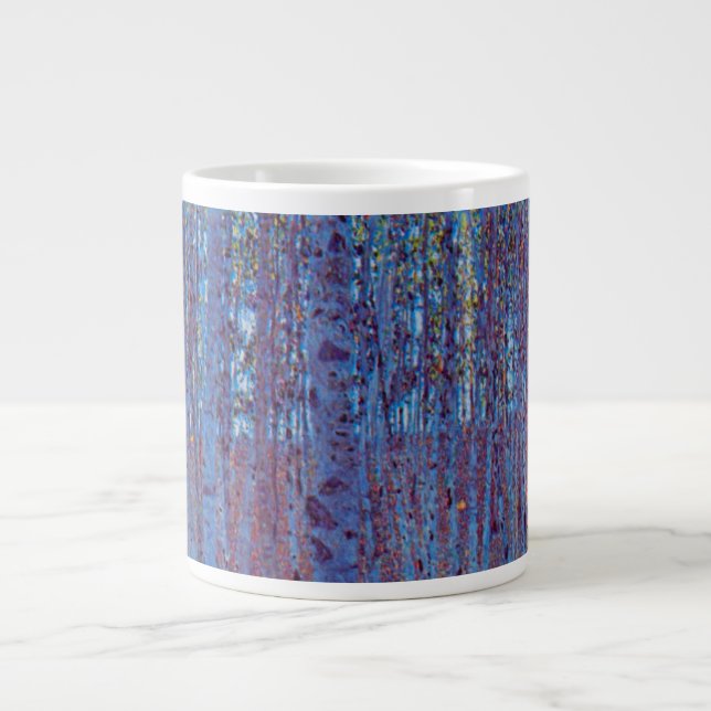 Tasse Géante Forêt de hêtres par Gustav Klimt, Art Nouveau Vint (Devant)
