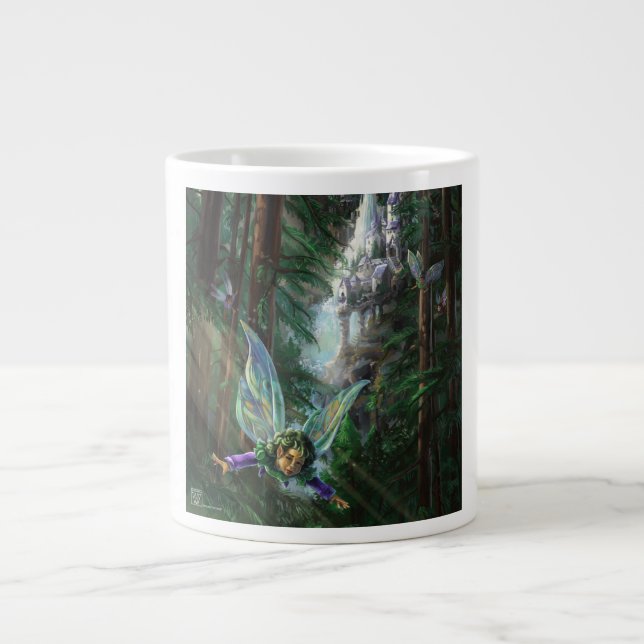 Tasse Géante Forêt du château de Fairy (Devant)