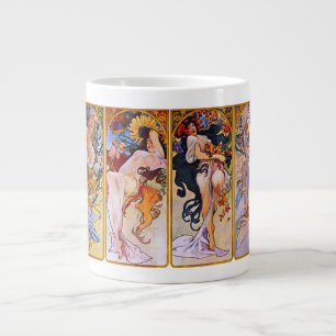 Tasse Géante Four Seasons by Alfons Mucha