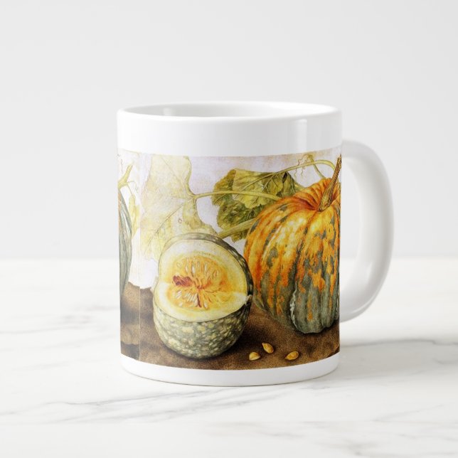 TASSE GÉANTE FRUITS DE SAISON / CITROUILLE (Devant droit)