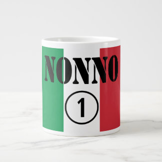 Tasse Géante Grand-père italien : Nonno Numero Uno