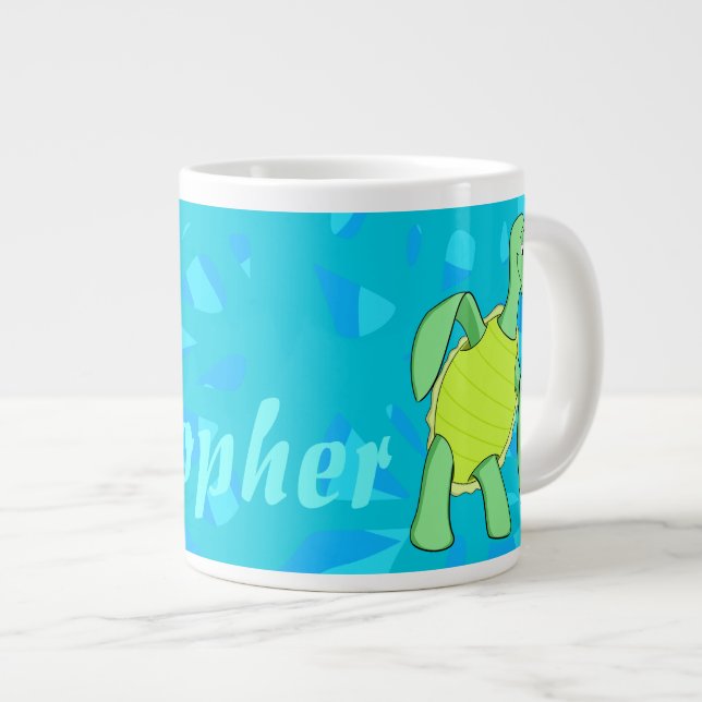 Tasse Géante Grande tortue (Devant droit)