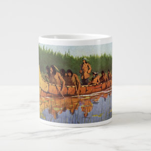 Tasse Géante Grands explorateurs par Remington, Pionniers Vinta