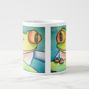 Tasse Géante Grenouille d'arbre de Dina (double image) Jumbo Mu