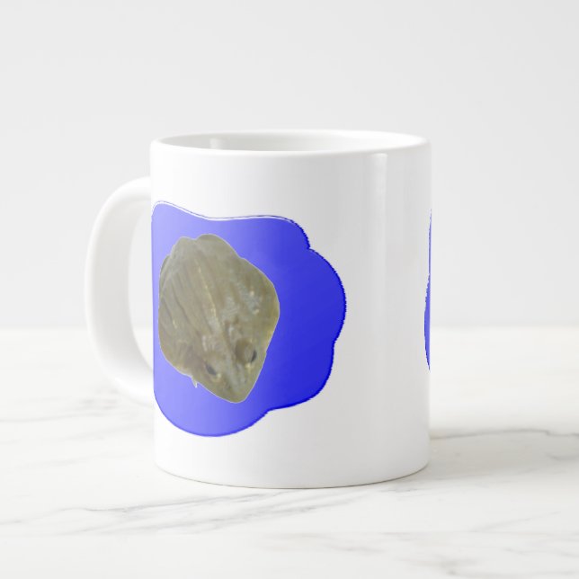 Tasse Géante Grenouille taureau dans la boue d'étang (Devant gauche)