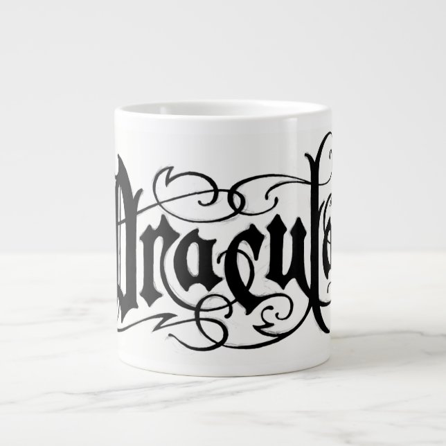 Tasse Géante Halloween Jumbo Mug-Dracula (Devant)