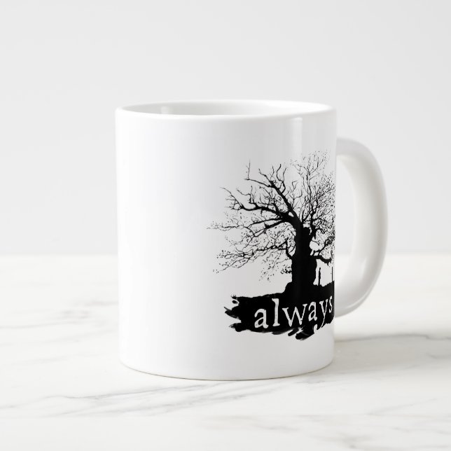 Tasse Géante Harry Potter | Always Quote Silhouette (Devant droit)