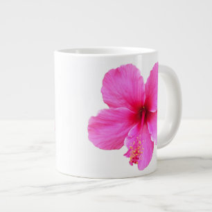Tasse Géante HIbiscus rose