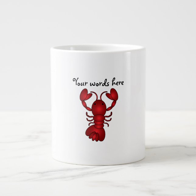 Tasse Géante Homard (Devant)