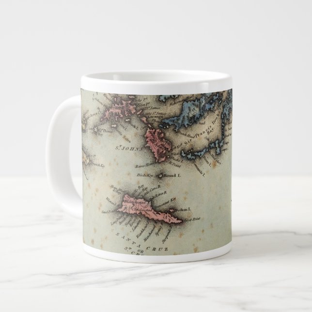 Tasse Géante Îles Vierges (Devant gauche)