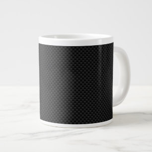Tasse Géante Impression noire en fibre de carbone