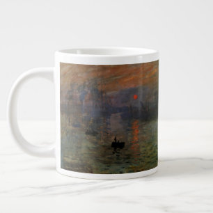 Tasse Géante Impression Sunrise de Claude Monet, Art ancien