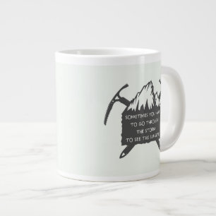 Tasse Géante Insigne Du Logo De L'Aventure Vintage