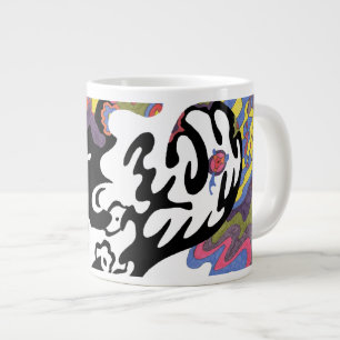 Tasse Géante "Invasion" Art Abstrait