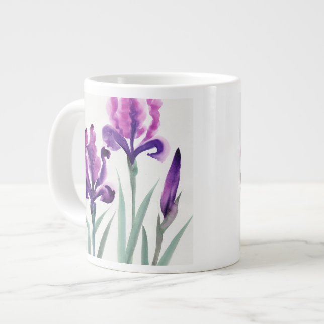 Tasse Géante Irises (Devant gauche)