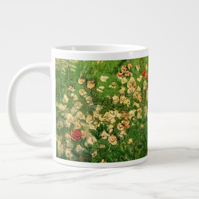 Tasse Géante Jardin de Daubigny par Vincent van Gogh, Le Jardin (Gauche)