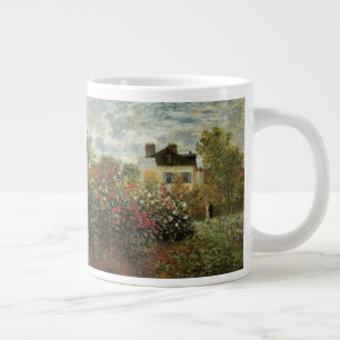 Tasse Géante Jardin de Monet à Argenteuil par Claude Monet