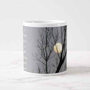Tasse Géante je t'aime à la lune et au fond, bonbon
