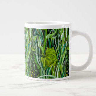 Tasse Géante Juste Arrière La Coupe Du Café