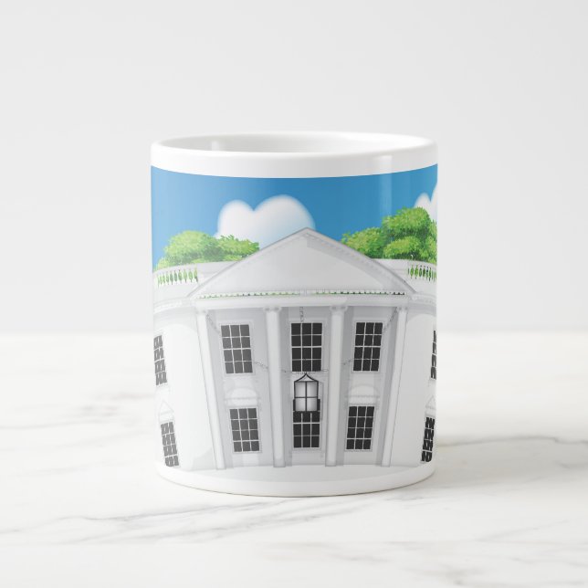 Tasse Géante La Maison Blanche (Devant)