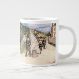 Tasse Géante La Marche Mariage de Robinson, mariés Vintages