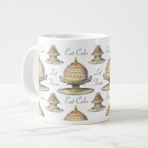 Tasse Géante Laissez-Les Manger Des Viennoiseries Françaises - 