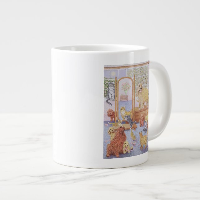 Tasse Géante L'amour ne connaît aucune limite (Devant droit)