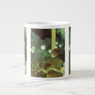 Tasse Géante Le Café Concert par Edgar Degas, Beaux-arts vintag