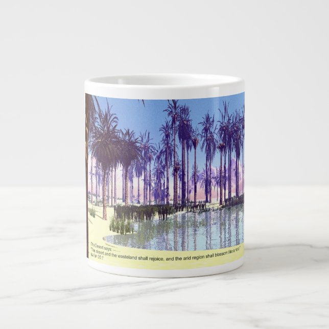 Tasse Géante Le désert (Devant)