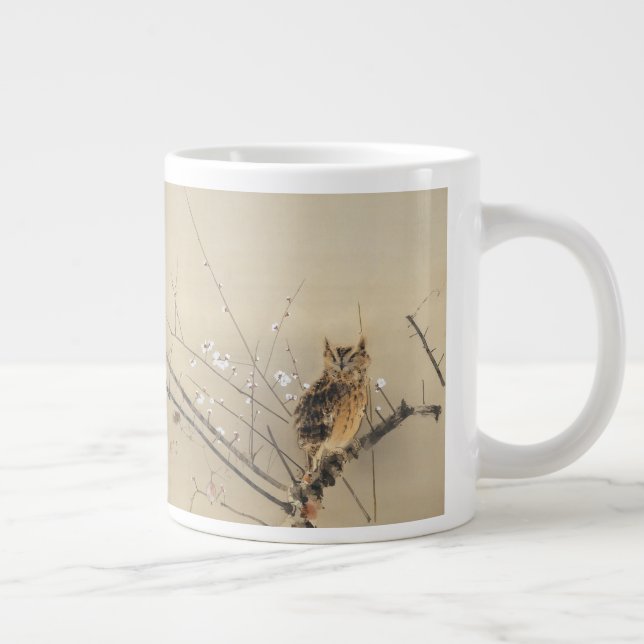 Tasse Géante Les premières fleurs de prune par Nishimura Goun,  (Droite)