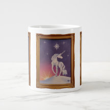 Tasse géante Licorne de Glace