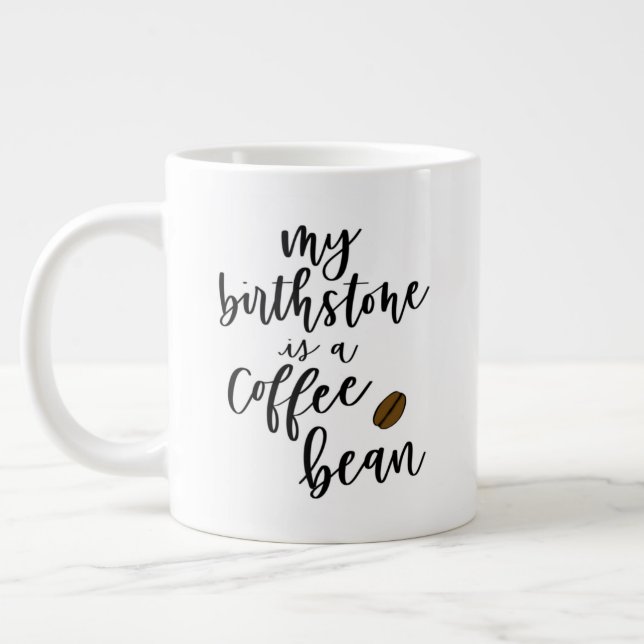 Tasse Géante Ma Pierre D'Oiseau Est Un Jumbo De Café (Gauche)