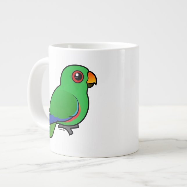 Tasse Géante Mâle de perroquet d'Eclectus (Devant gauche)