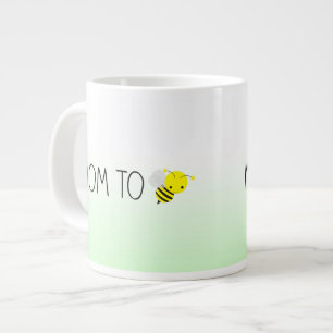 Tasse Géante Maman va être, Bumblebebe vert/Jaune