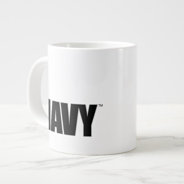 Tasse Géante Marine (Devant gauche)