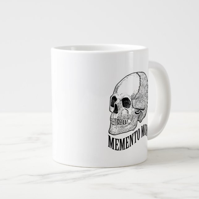 Tasse Géante Memento mori (Devant droit)