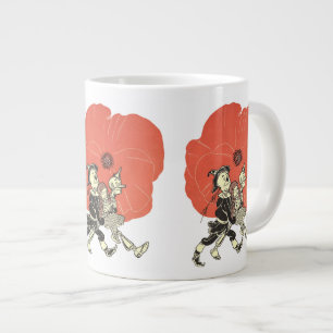 Tasse Géante Merveilleux Magicien d'Oz, Dorothy avec des fleurs