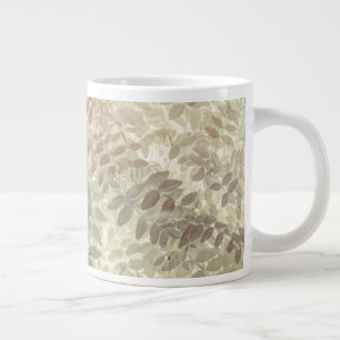 Tasse Géante Modèle de feuilles de vesce Îles San Juan, WA