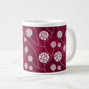Tasse Géante Modèle floral Abstrait