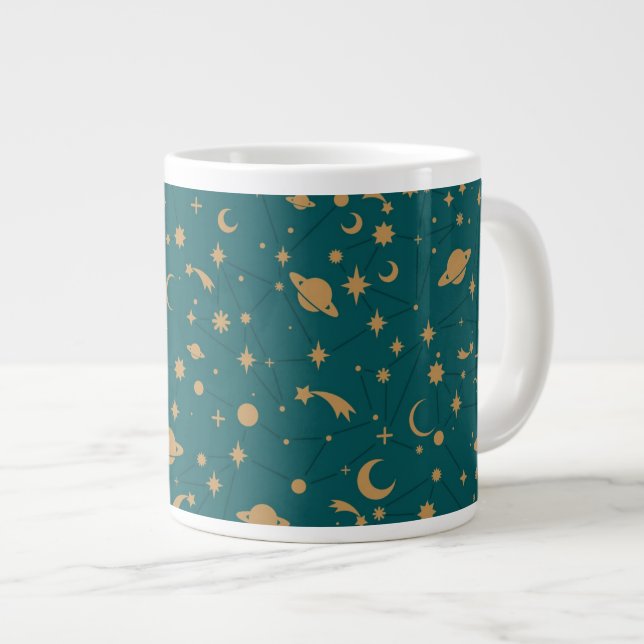 Tasse Géante Motif de l'espace (Devant droit)