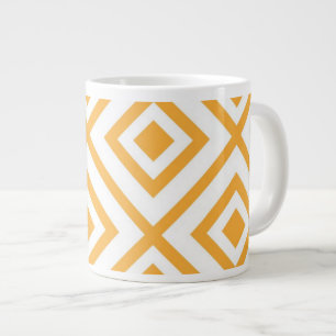 Tasse Géante motif géométrique en forme de lozenge