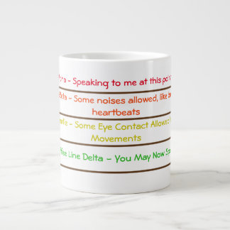 Tasse Géante Musique à café décon